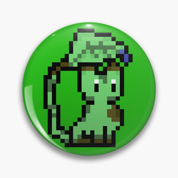 Item preview, Grass Type Cat Monster Pixel Art designed and sold by BumboBoy.