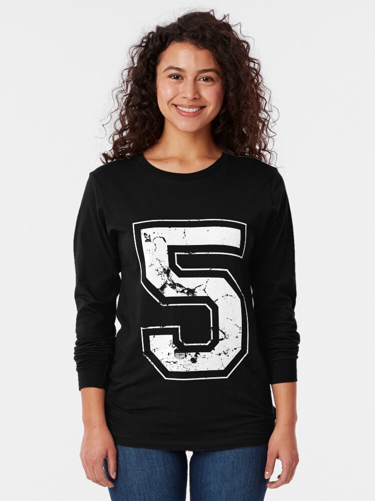 number 5 t shirt
