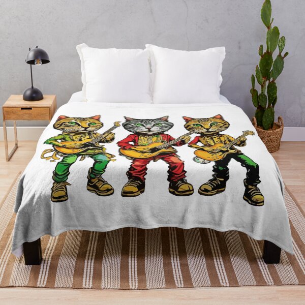 Item preview, Band of Cats designed and sold by reggaeartgifts.
