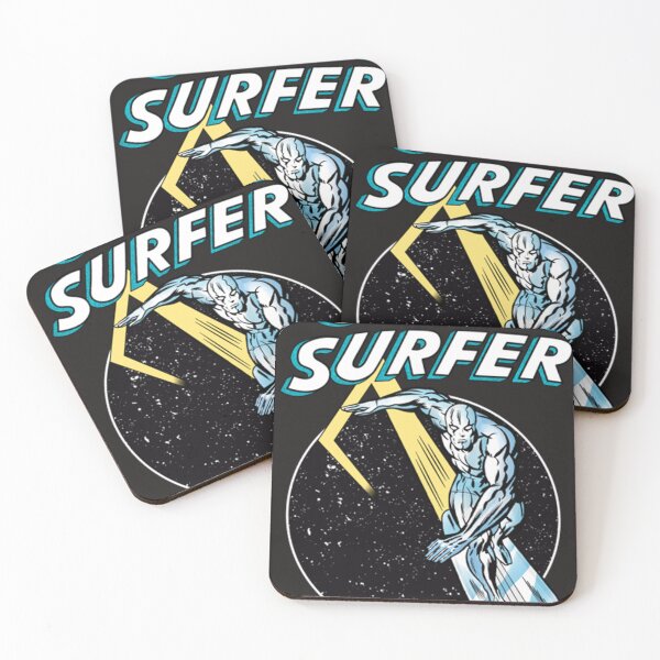 Artikelvorschau, Cosmic Silver Surfer T-Shirt entworfen und verkauft von ElizabethLJarvi.