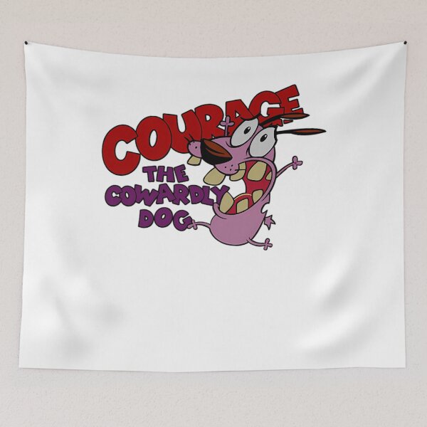 Item preview, cowardly courage retro designed and sold by HollandVileC.
