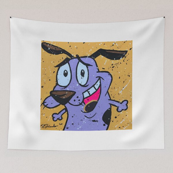 Item preview, Courage The Cowardly Dog designed and sold by BoutiqueJungl.