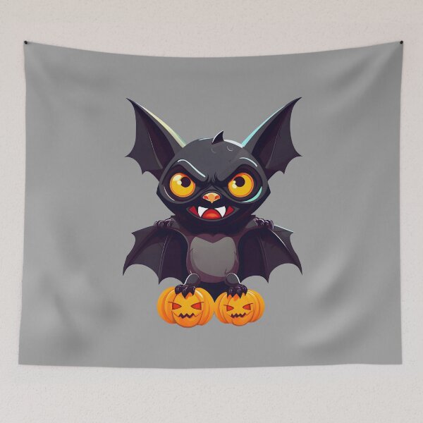 Item preview, Two-toothed Halloween Bat designed and sold by BloomCatB.