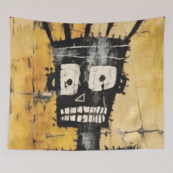 Item preview, Abstract Skeleton in a Mixed Style of Contemporary Artists. designed and sold by StudioRedKoala.