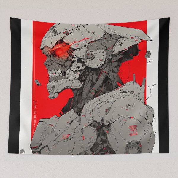 Item preview, space cyborg warrior designed and sold by ururuty.