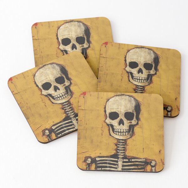 Item preview, Abstract Skeleton in a Mixed Style of Contemporary Artists. designed and sold by StudioRedKoala.