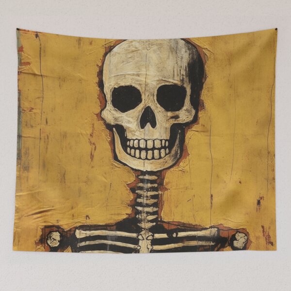 Item preview, Abstract Skeleton in a Mixed Style of Contemporary Artists. designed and sold by StudioRedKoala.