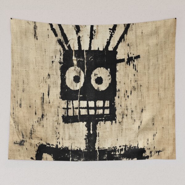Item preview, Abstract Skeleton in a Mixed Style of Contemporary Artists. designed and sold by StudioRedKoala.