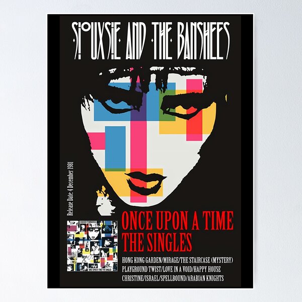 Item preview, Siouxsie and the Banshees - Once Upon a Time - The Singles -  Style - Release Date 1981 designed and sold by DeclanGaines.