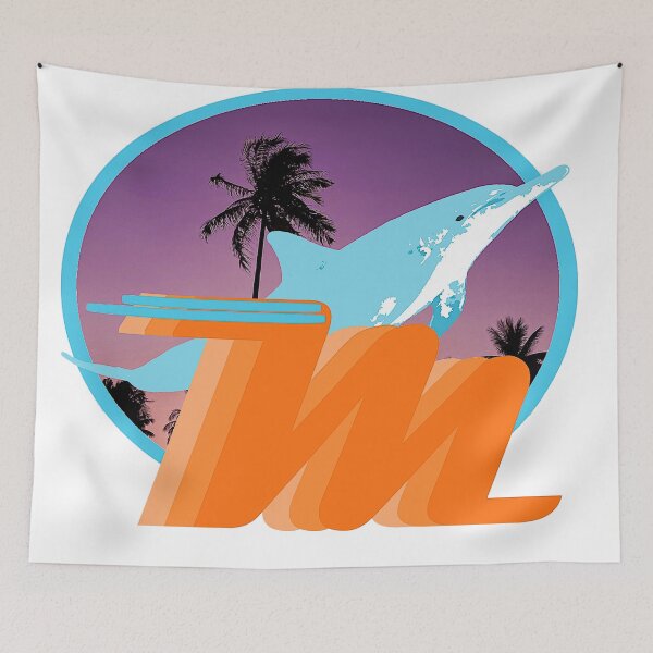 Item preview, Dolphins fans designed and sold by PickYerSticker.