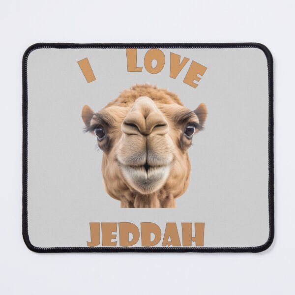 Item preview, I Love Jeddah camels designed and sold by HasinthaRed.