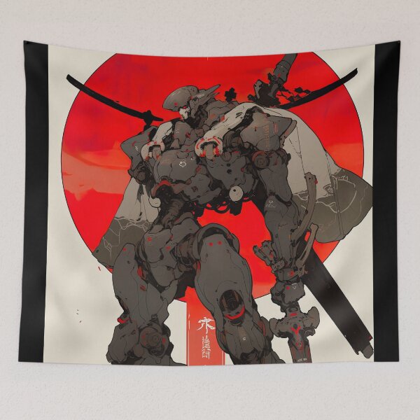 Item preview, cyborg warrior designed and sold by ururuty.