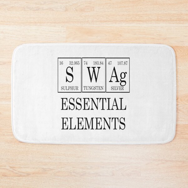 Item preview, Swag Periodic Table (black) designed and sold by raineOn.