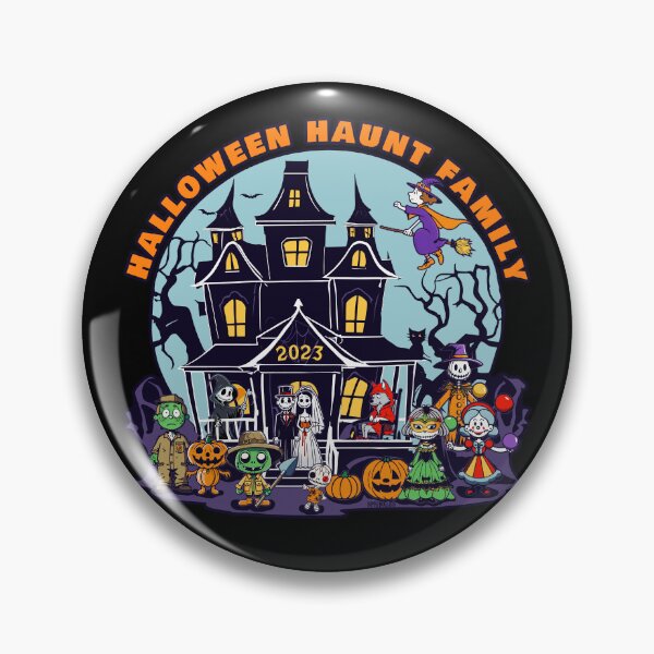 Item preview, This Halloween Haunt Family 2023 design is available exclusively for members of the official Halloween Haunt Family of Scare Actors. designed and sold by HauntFamily.