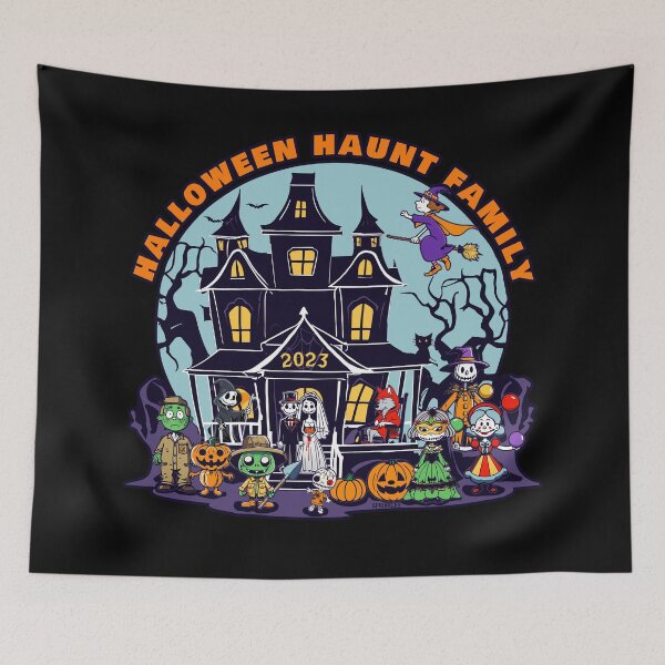 Item preview, This Halloween Haunt Family 2023 design is available exclusively for members of the official Halloween Haunt Family of Scare Actors. designed and sold by HauntFamily.