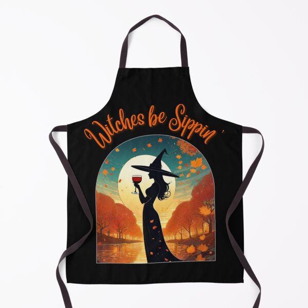 Item preview, Witches be Sippin' Sticker designed and sold by OnPointWear.