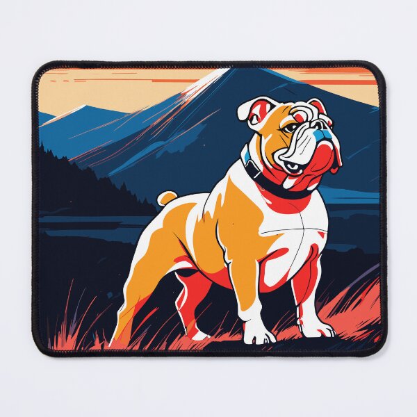 Item preview, Bulldog Mountain and style designed and sold by HoruXtore.