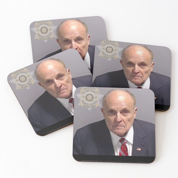 Item preview, Rudy Giuliani Mugshot designed and sold by BillyHettinger.