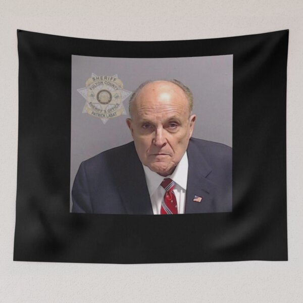 Item preview, Rudy Giuliani Mugshot designed and sold by BillyHettinger.