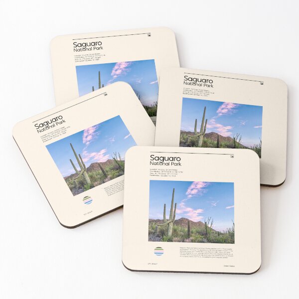 Item preview, Visit Saguaro National Park, United States (Travel poster) designed and sold by RabbitK.
