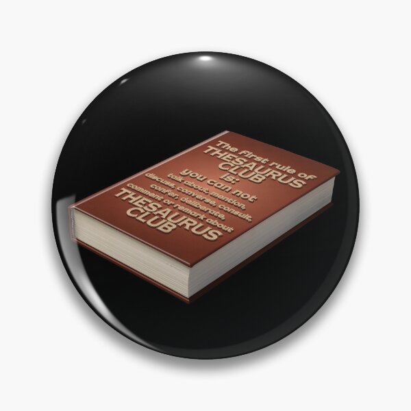 Item preview, Thesaurus Club - The First Rule designed and sold by SageTshirts.
