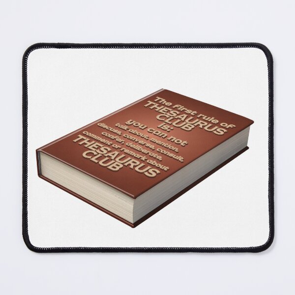 Item preview, Thesaurus Club - The First Rule designed and sold by SageTshirts.