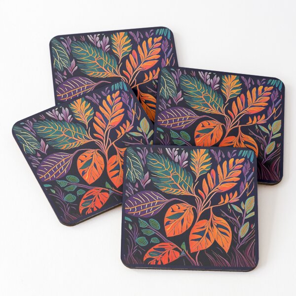 Item preview,  Australian Plants Astract Aboriginal Bush Tucker Leaves Fauna designed and sold by Michael Voyler.