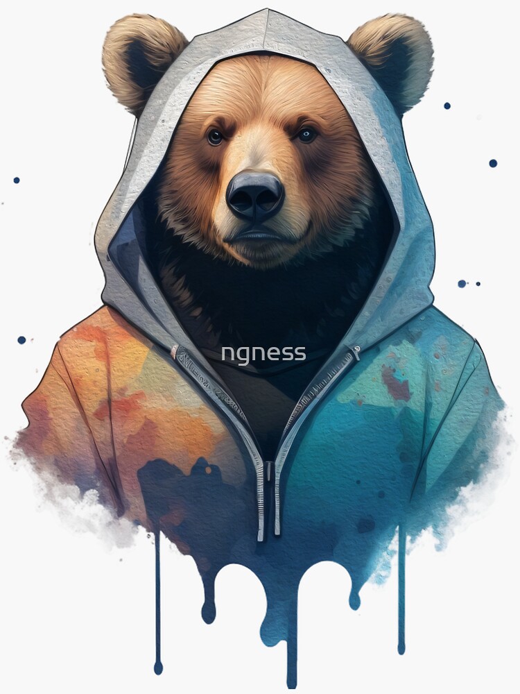 Cozy discount bear hoodie