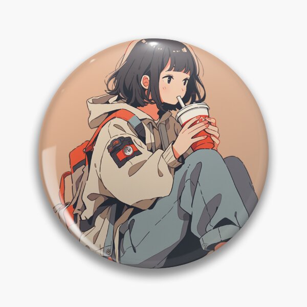 Item preview, The Girl Coffee Lover designed and sold by Ordinary Life Works.