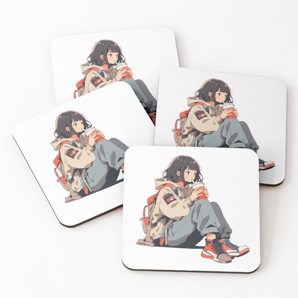 Item preview, The Girl Coffee Lover designed and sold by Ordinary Life Works.
