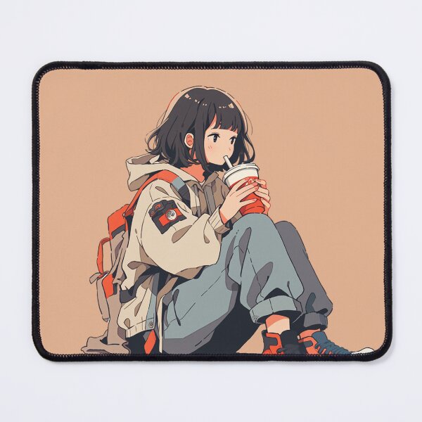 Item preview, The Girl Coffee Lover designed and sold by Ordinary Life Works.