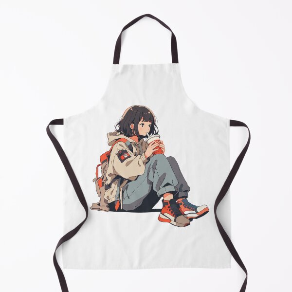 Item preview, The Girl Coffee Lover designed and sold by Ordinary Life Works.