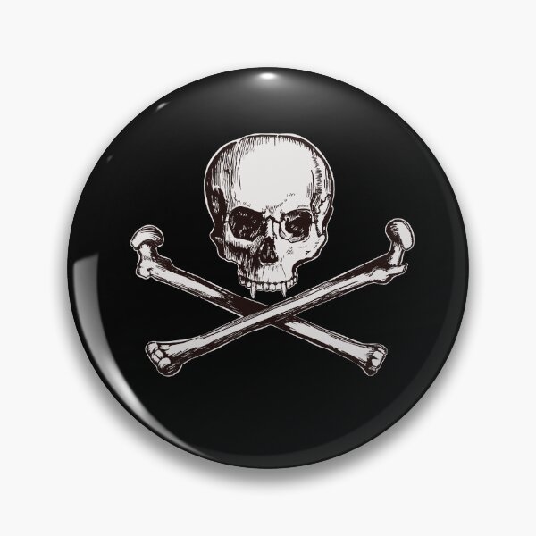 Item preview, Vampire Skull & Crossbones designed and sold by seaplain.