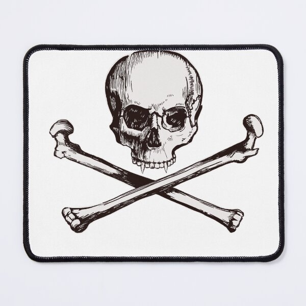 Item preview, Vampire Skull & Crossbones designed and sold by seaplain.