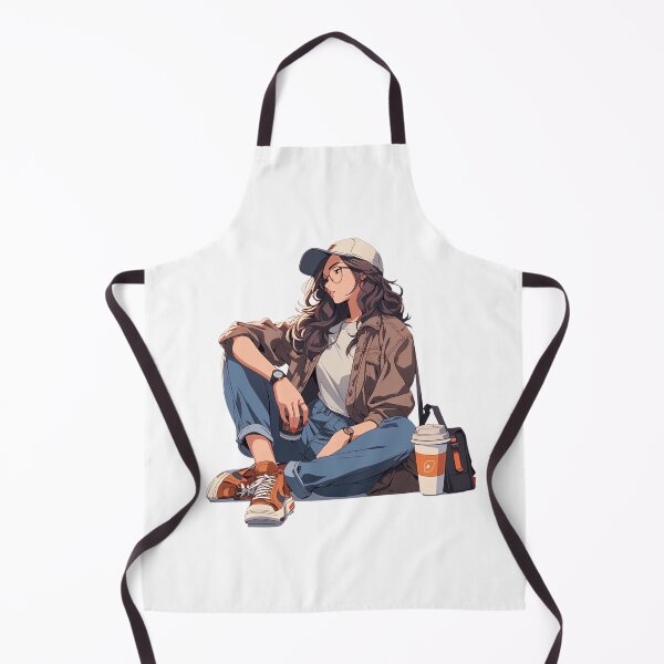 Item preview, The Girl Coffee Lover designed and sold by Ordinary Life Works.