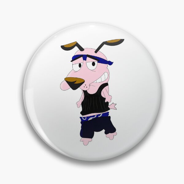 Item preview, Gangster Courage the Cowardly Dog designed and sold by HollandVileC.