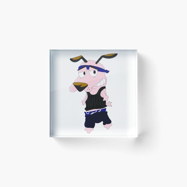 Item preview, Gangster Courage the Cowardly Dog designed and sold by HollandVileC.