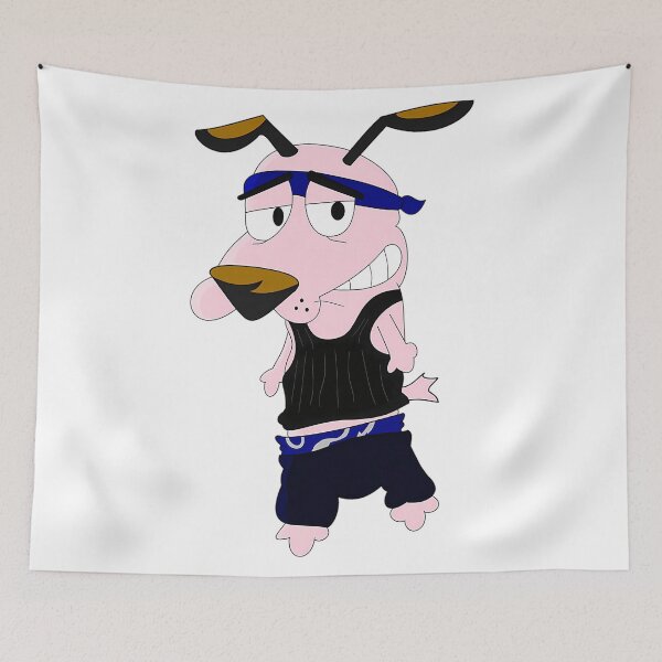 Item preview, Gangster Courage the Cowardly Dog designed and sold by HollandVileC.