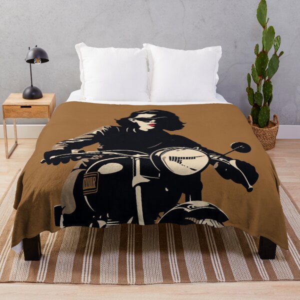 Item preview, Vintage Biker Girl Live Fast Artº53Z designed and sold by Bauani.