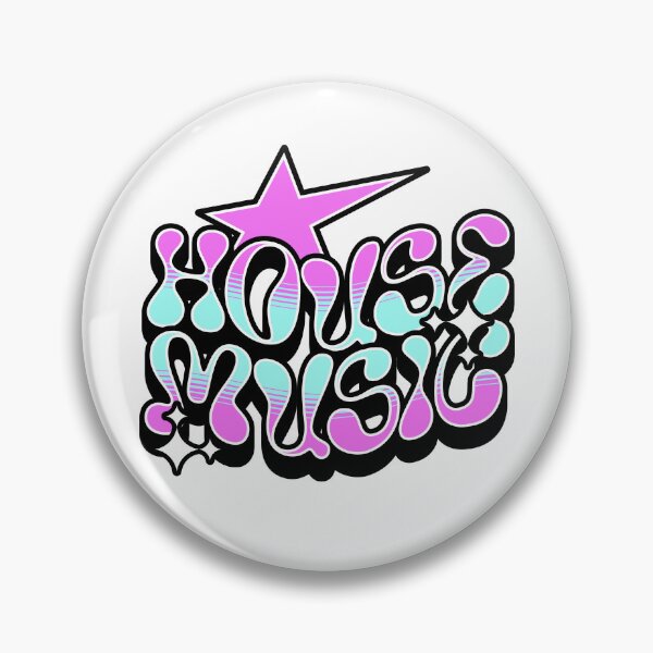 Item preview, HOUSE MUSIC  - Y2K Steez (pink/blue)  designed and sold by Discothreadz.