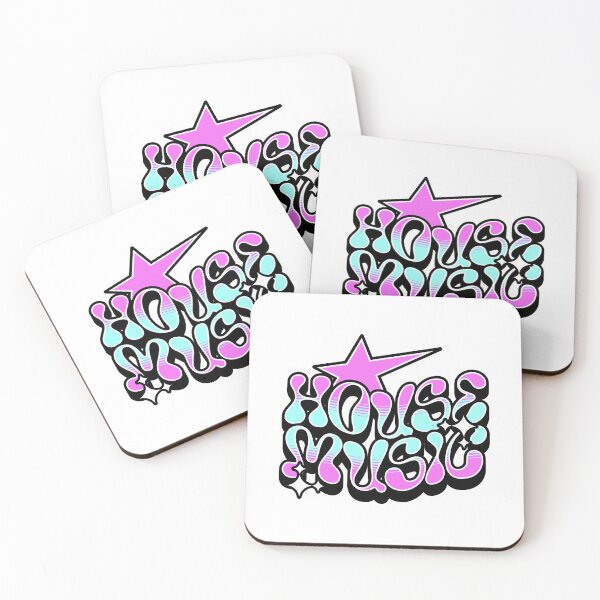 Item preview, HOUSE MUSIC  - Y2K Steez (pink/blue)  designed and sold by Discothreadz.
