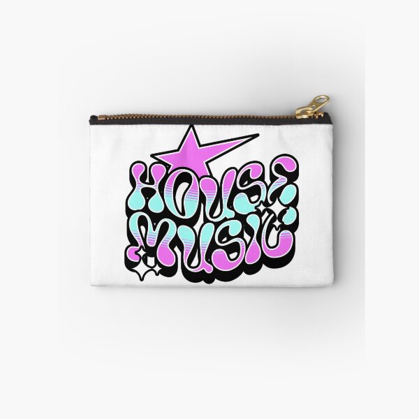 Item preview, HOUSE MUSIC  - Y2K Steez (pink/blue)  designed and sold by Discothreadz.