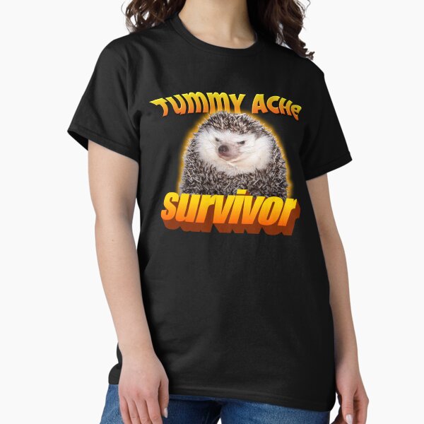 Item preview, Tummy Ache Survivor Meme designed and sold by swankyswamprat.