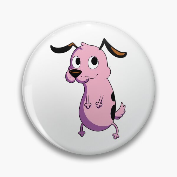 Item preview, Happy Courage the Cowardly Dog designed and sold by HollandVileC.