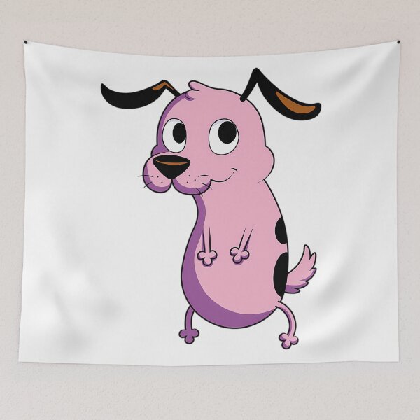 Item preview, Happy Courage the Cowardly Dog designed and sold by HollandVileC.