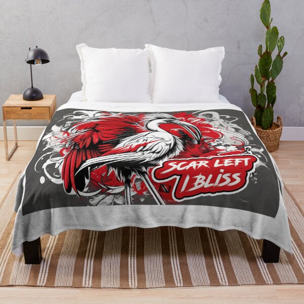 Item preview, FLIGHT OF THE SCARLET IBIS - SCAR LEFT I BLISS designed and sold by BRIAN PIERRE-ALEXANDER.