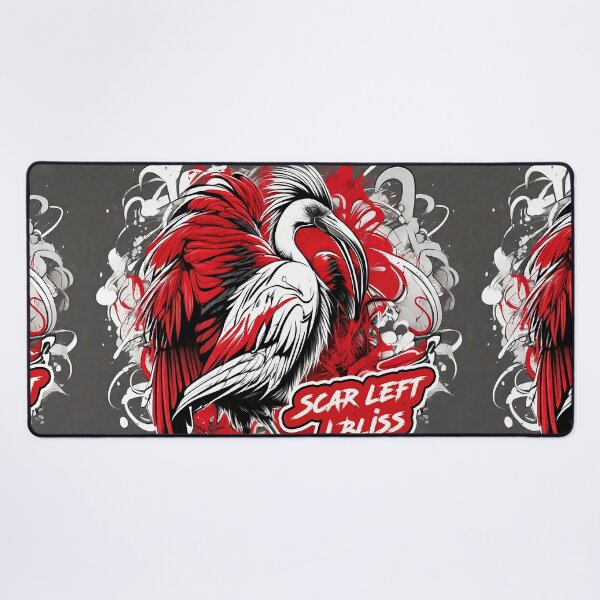 Item preview, FLIGHT OF THE SCARLET IBIS - SCAR LEFT I BLISS designed and sold by BRIAN PIERRE-ALEXANDER.