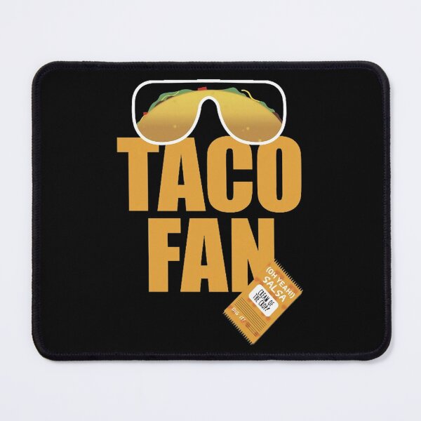 Item preview, Taco Fan On Dark (Macho Man Parody) designed and sold by FusersRowan83.