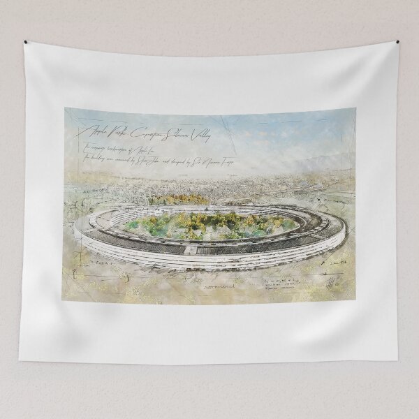 Item preview, Apple Park, Cupertino California designed and sold by Theodor Decker.