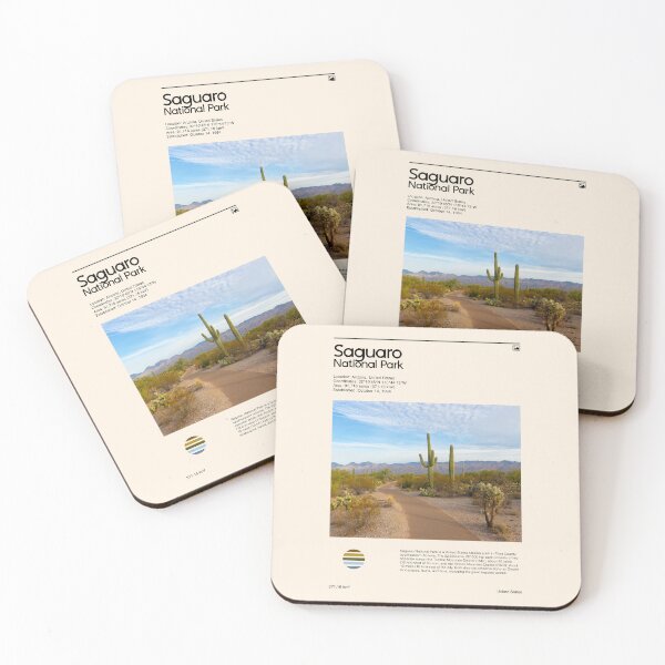 Item preview, Visit Saguaro National Park, United States (Travel poster) designed and sold by RabbitK.